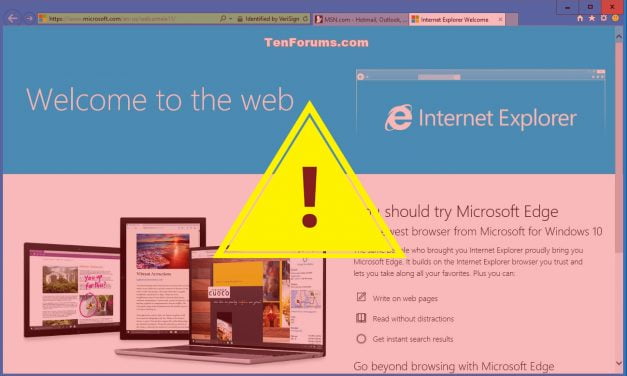 Users of Internet Explorer browser in APAC are open targets for ransomware