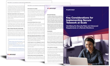 Key considerations for implementing secure telework at scale
