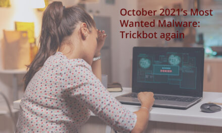 October 2021’s Most Wanted Malware: Trickbot again