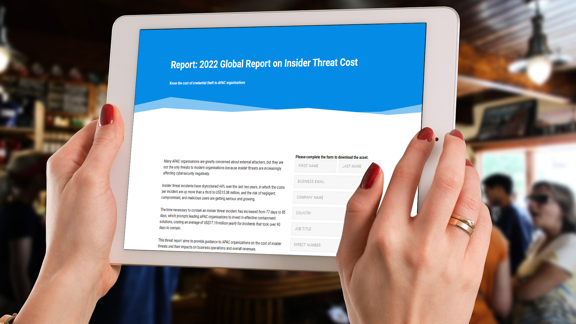 2022 Global Report on Insider Threat Cost