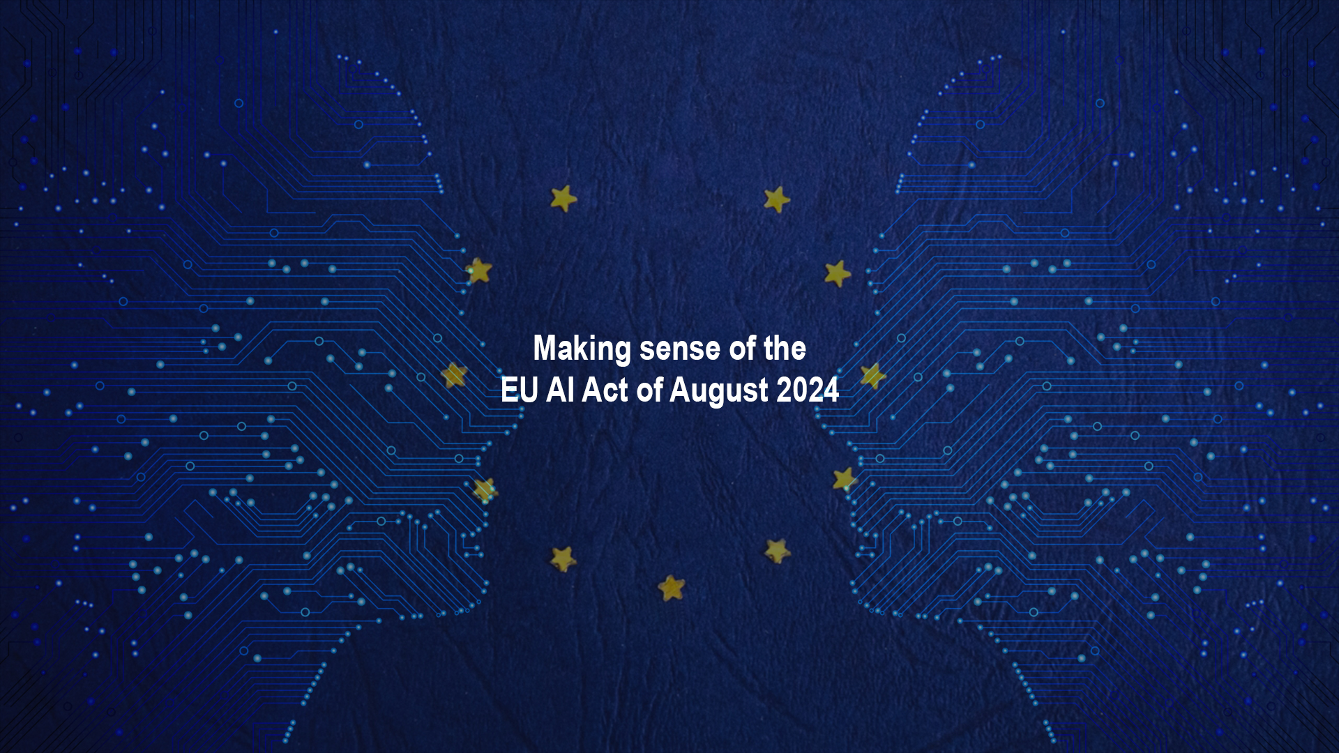 Making sense of the EU AI Act of August 2024 - CybersecAsia