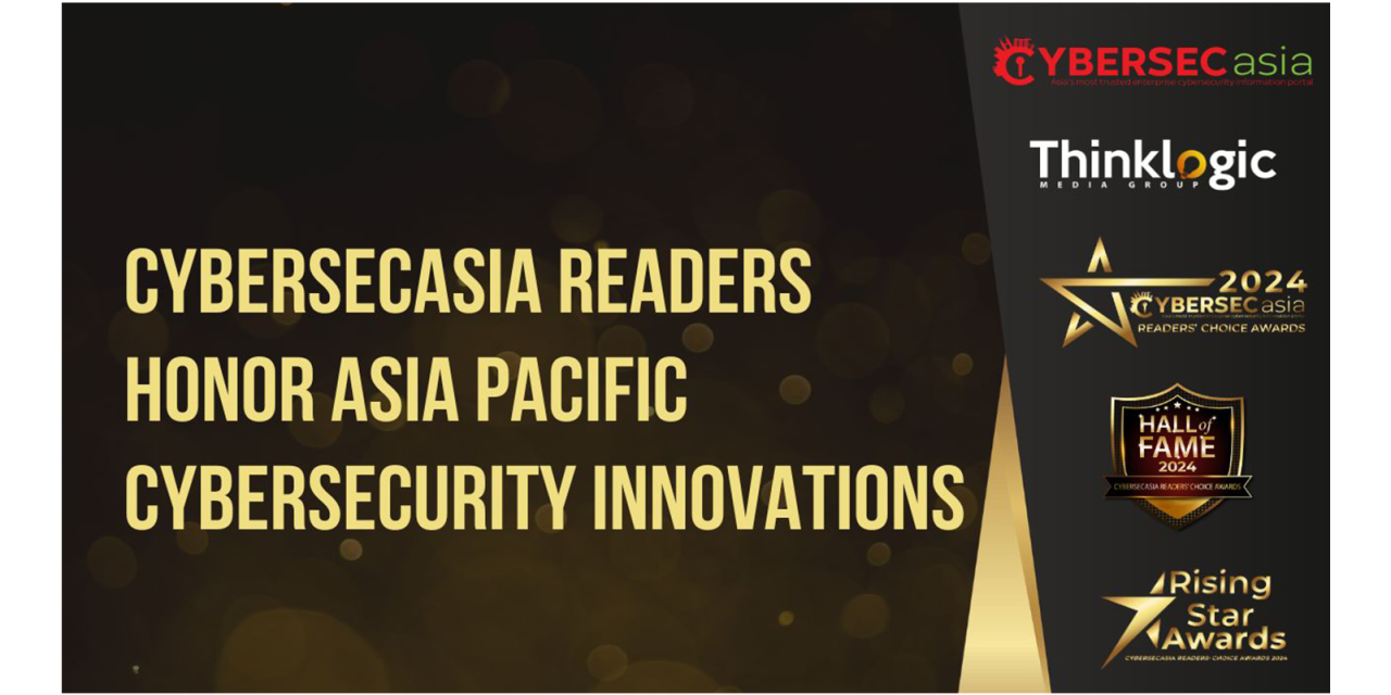 CybersecAsia readers honor Asia Pacific cybersecurity innovations