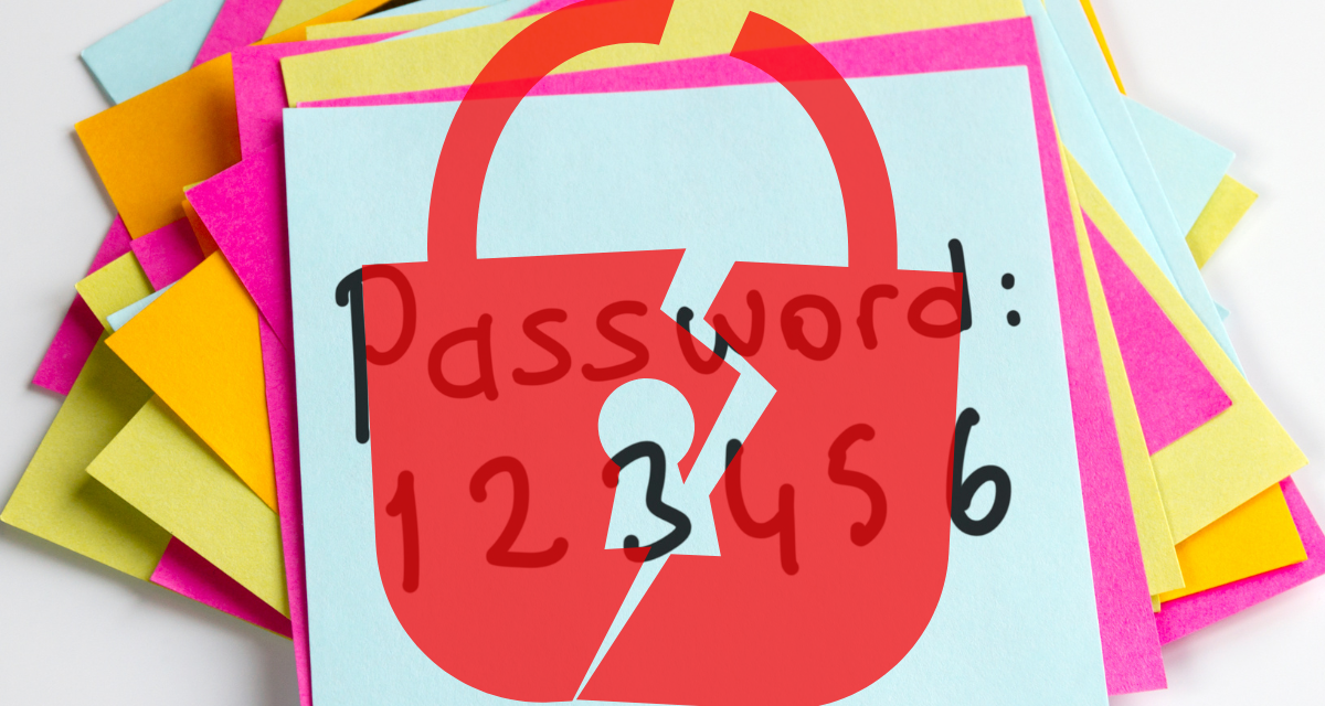 Know the four most common password mistakes