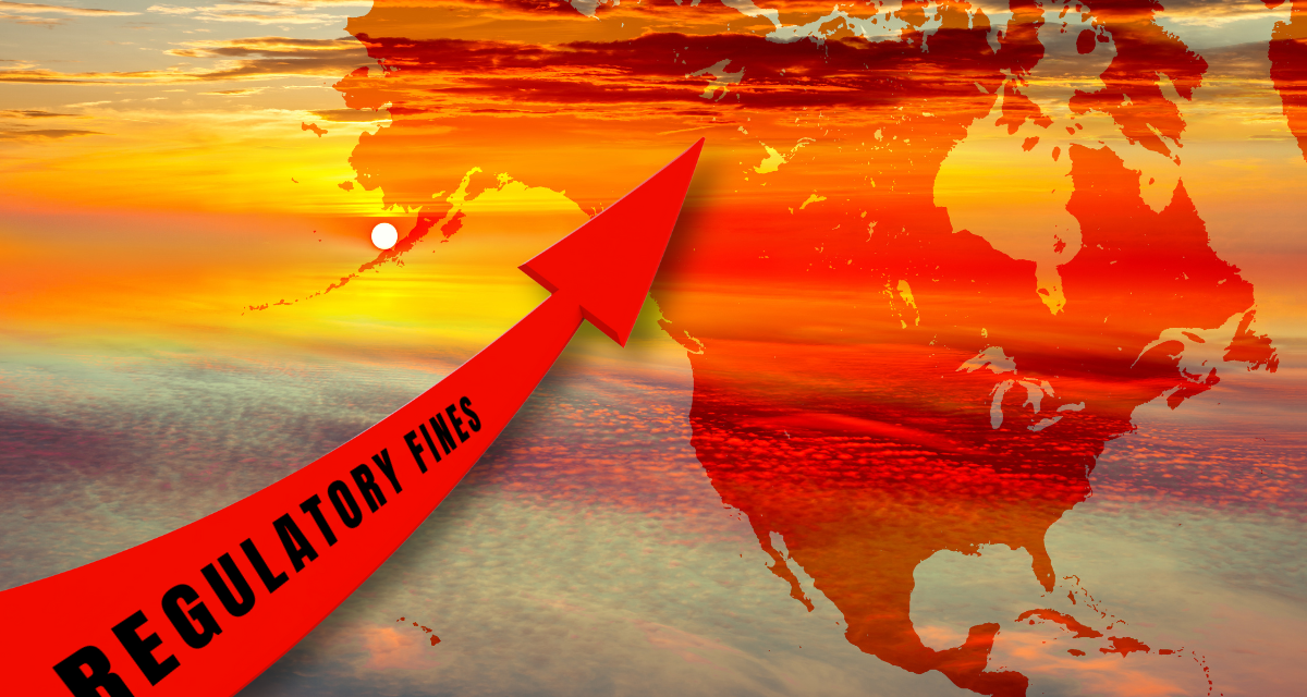 North America financial institutions lead surge in financial regulatory fines for H1 2025