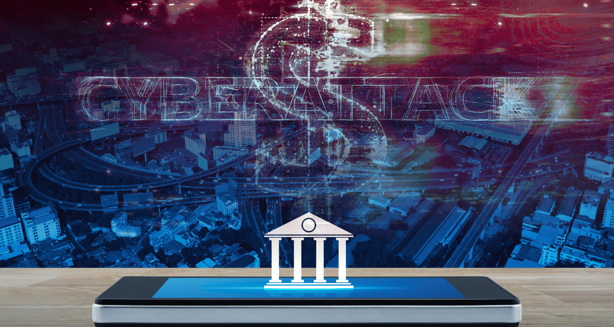 How do cyberattacks influence business and financial planning in large organizations?