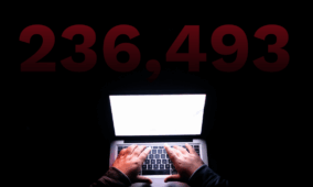 RainbowEx scam template scales to 236,493 domains with workplace spillover