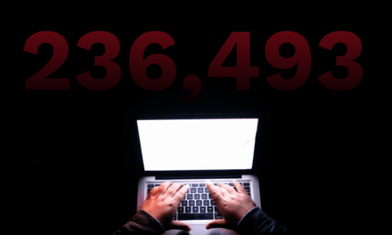 RainbowEx scam template scales to 236,493 domains with workplace spillover